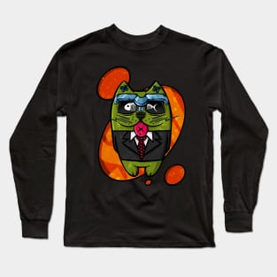 Agent cat Long Sleeve T-Shirt